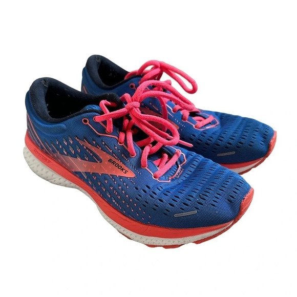 Brooks Shoes - Brooks Women’s Shoes Ghost 13 Size 8 Blue Coral Running Walking 1203381B424